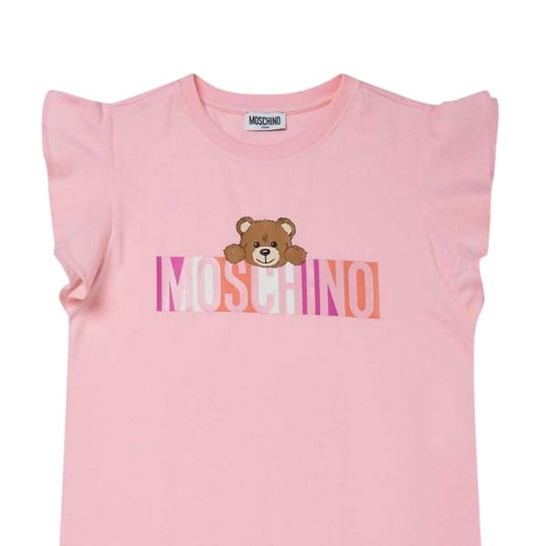 Moschino tyttöjen logopaitamekko