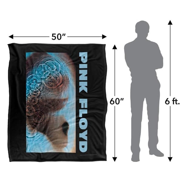 Pink Floyd Meddle Gatefold Silky Supersoft Blanket