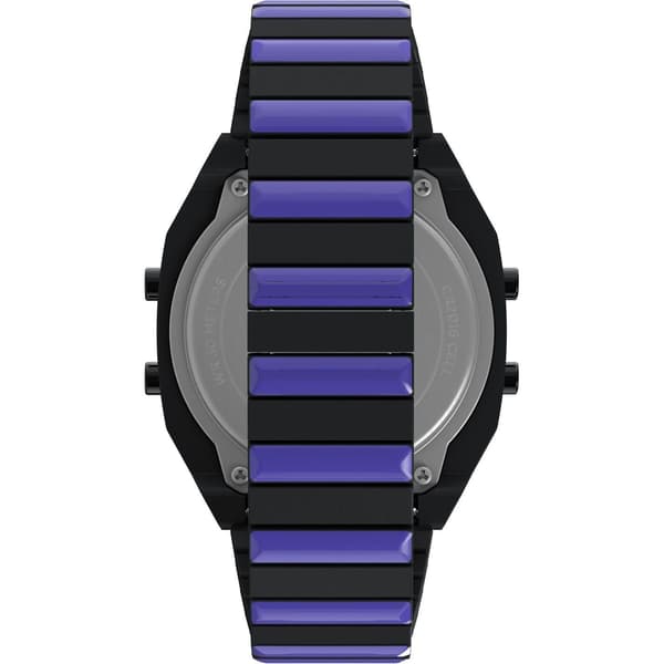Timex Herrrandig Digital Klocka i Stål