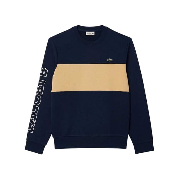 Lacoste Herr Färgblock Klassisk Sweatshirt