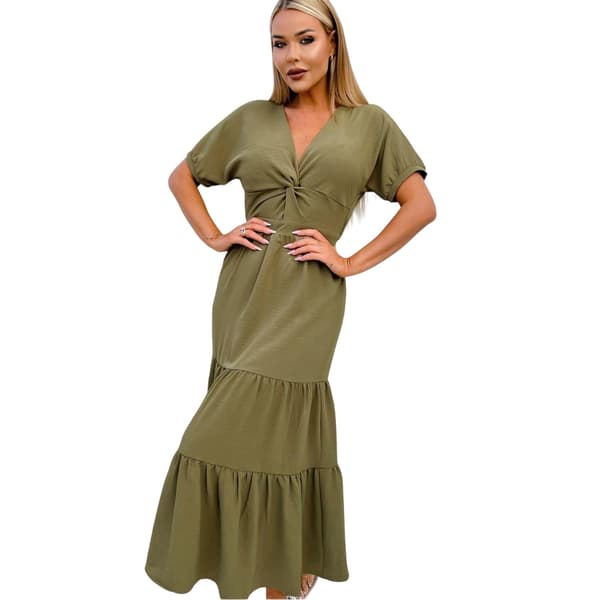 AX Paris Dam Polyester Sommar Maxiklänning