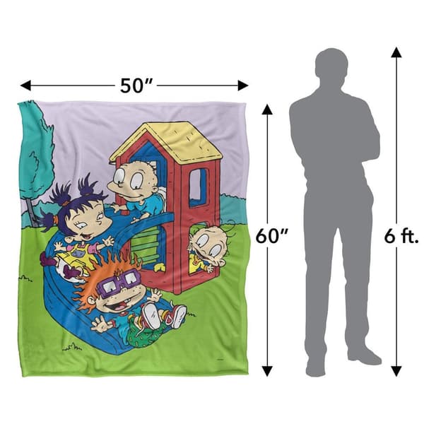Rugrats Silky Playground Supersoft Blanket