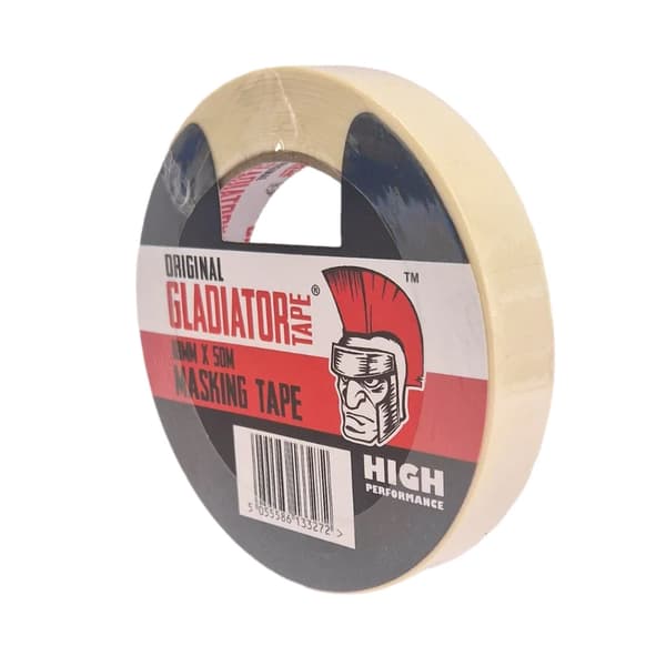Gladiator Maskeringstejp för lätt användning (förpackning med 48)