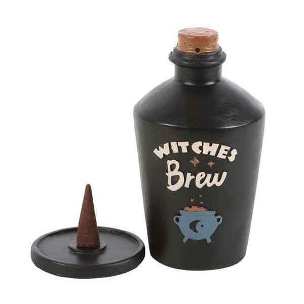 Something Different Witches Brew Potion Bottle Incense Cone Holder