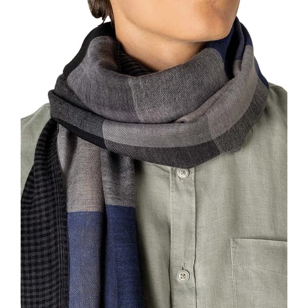 Spasso Checked Reversible Scarf