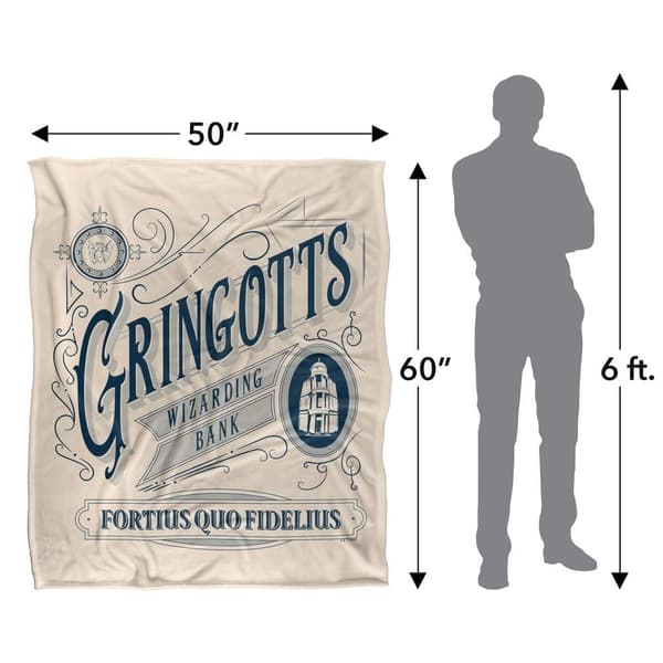 Harry Potter Gringotts Supersoft Blanket