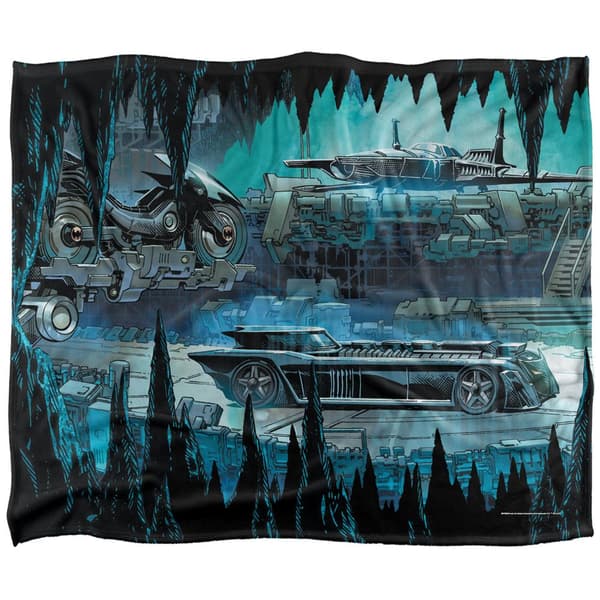 Batman Vehicles Blanket