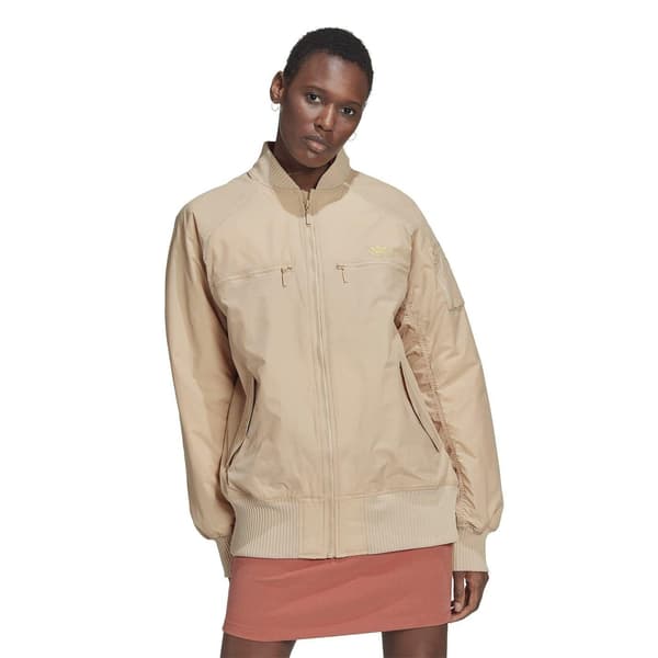 Adidas Dam Trattkrage Kort Bomberjacka