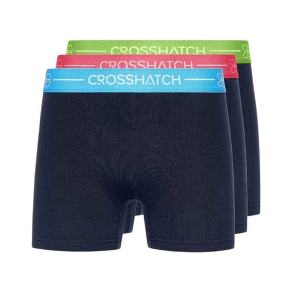 Crosshatch Herr Astral Logo Boxerkalsonger (3-pack)