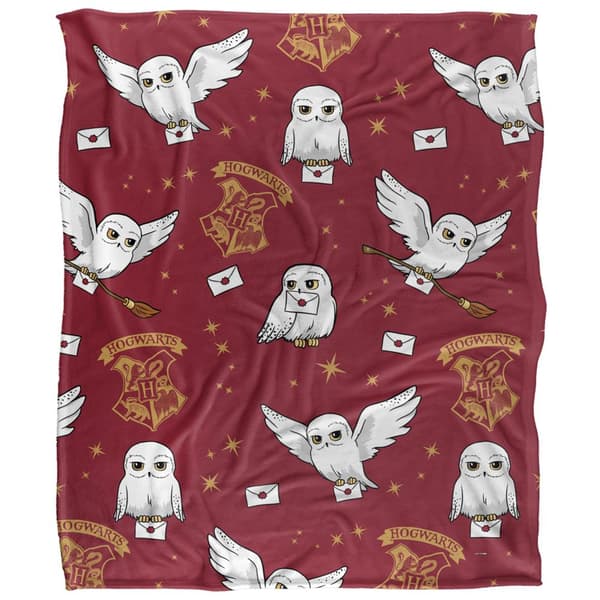 Harry Potter Letter Hedwig Blanket