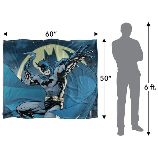 Batman Bat Signal Blanket