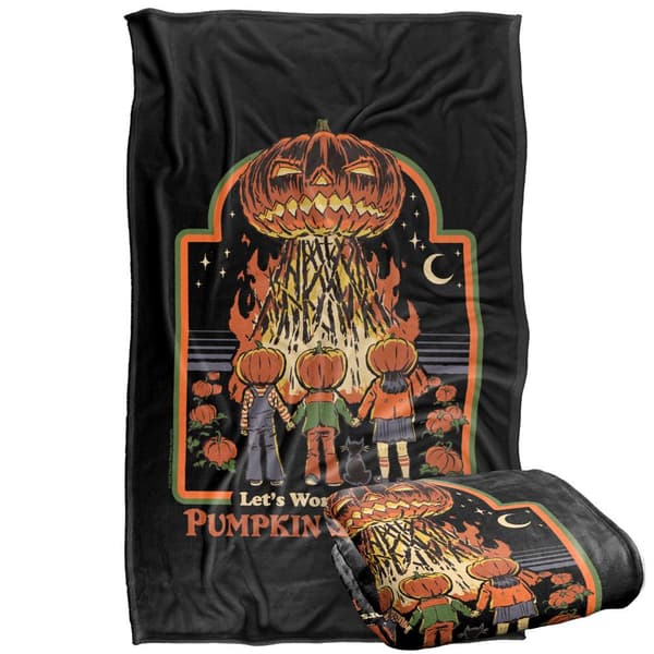Steven Rhodes Pumpkin Master Soft Touch Blanket