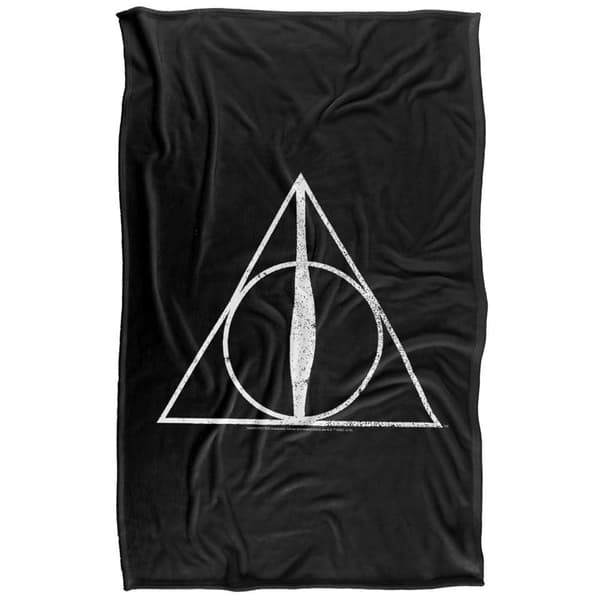 Harry Potter Deathly Hallows Blanket