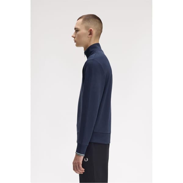 Fred Perry Herr Logo Half Zip Tröja