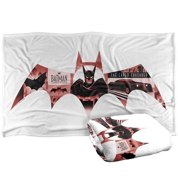 Batman: Caped Crusader Logo Soft Touch Blanket