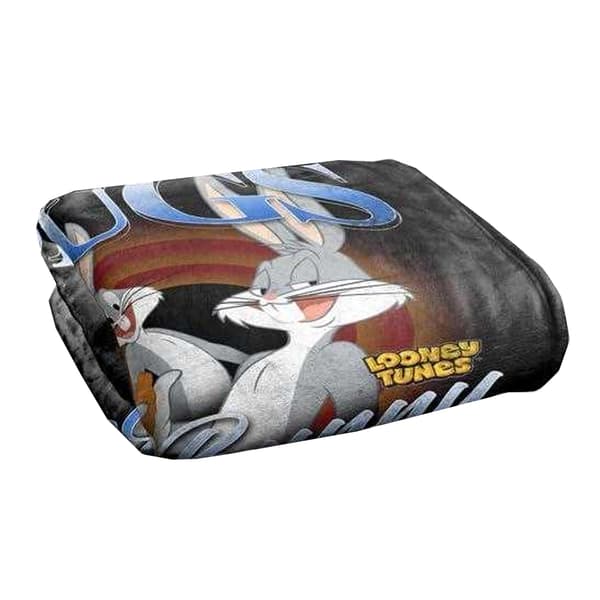 Looney Tunes Bugs Bunny Bootleg Soft Touch Blanket