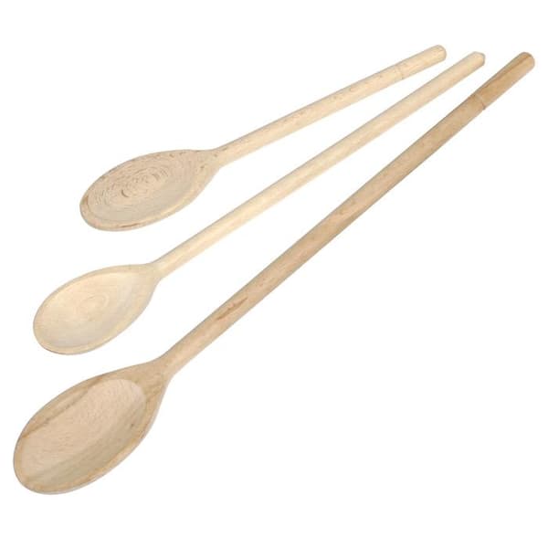Träskedar, blandade, 3-pack