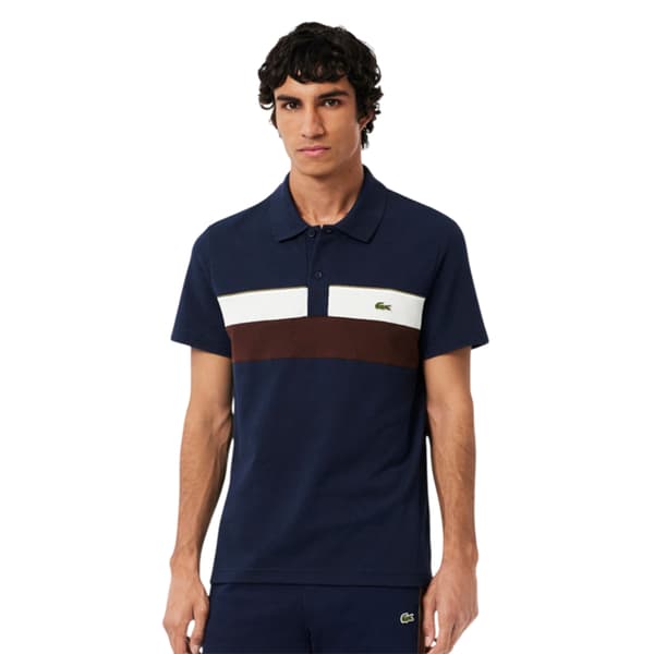 Lacoste Farveblok-poloshirt til mænd