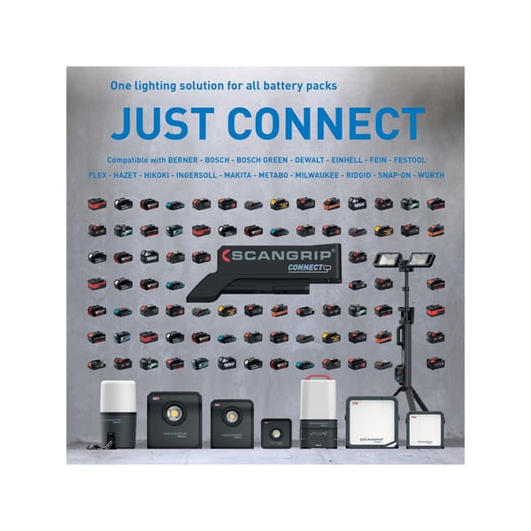 Scangrip Nova 2 Connect Led Work Light 12v/18v Bare Unit