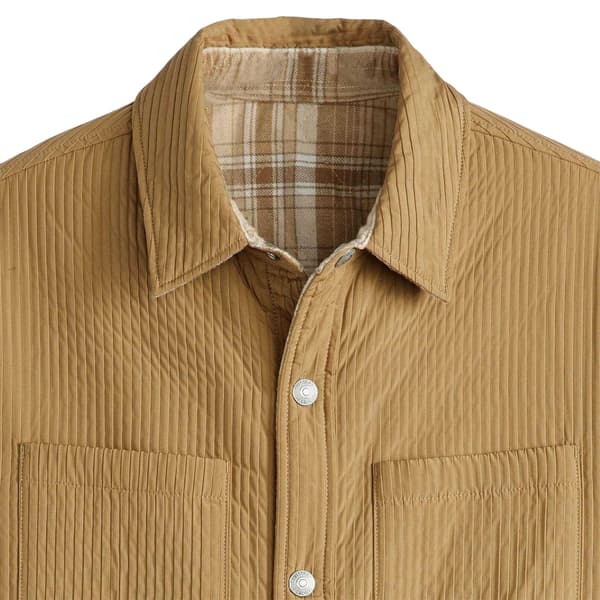 Levis Mens Bryant Patterned Corduroy Overshirt