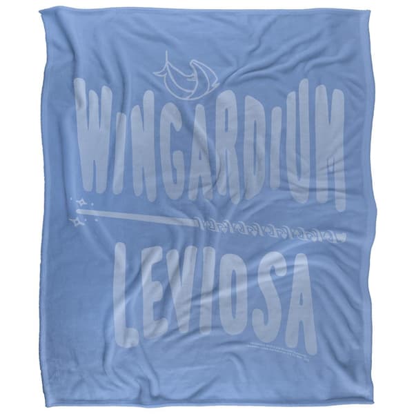 Harry Potter Wingardium Leviosa Wand Blanket