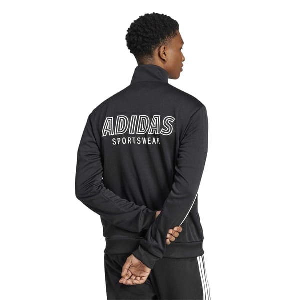Adidas Mens Trio Long-Sleeved Track Jacket