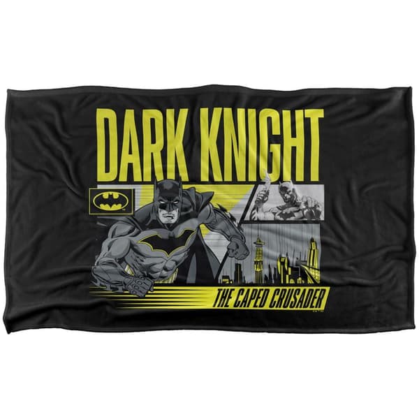 Batman The Caped Crusader Soft Touch Blanket