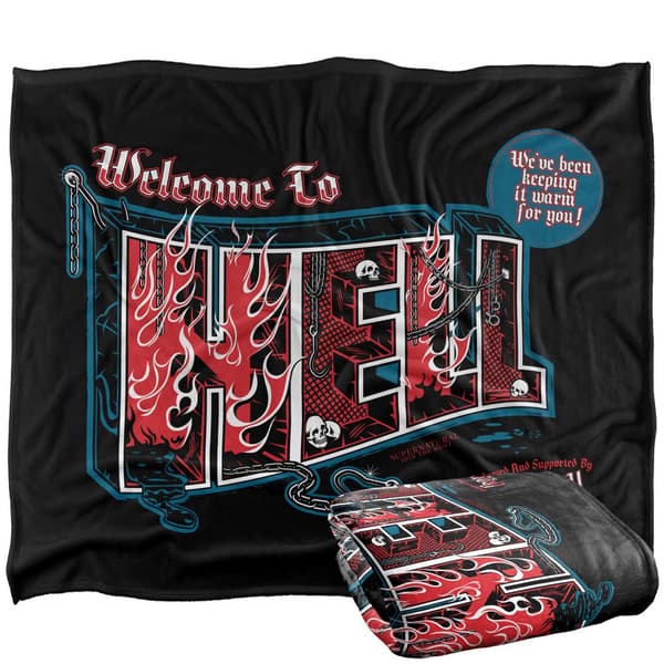 Supernatural Welcome To Hell Blanket