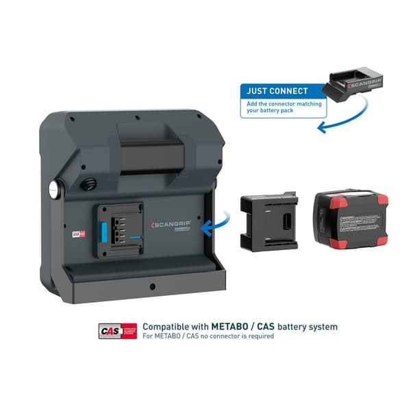 Scangrip Vega 4 Connect Work Light 18v Bare Unit