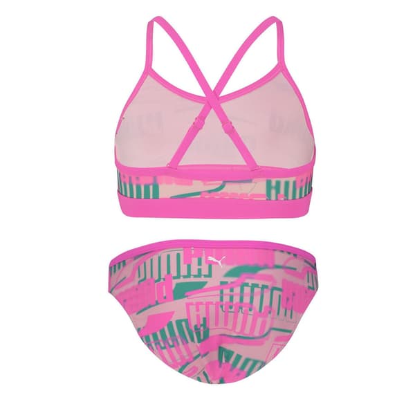 Puma Girls Repeat Logo Bikini Set