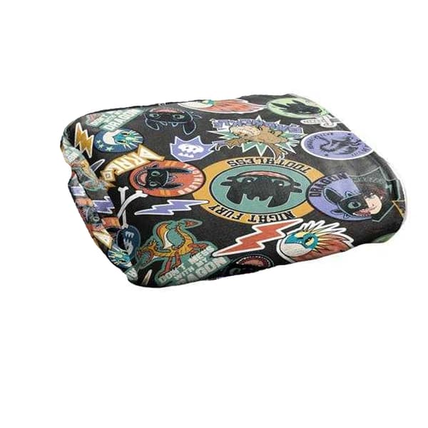 How To Train Your Dragon Toothless Badge Soft Touch Blanket