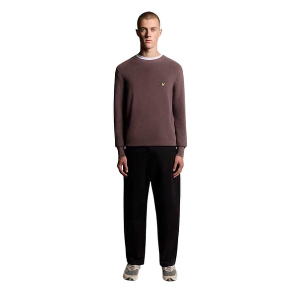 Lyle & Scott Herrtröja med ribbad raglan