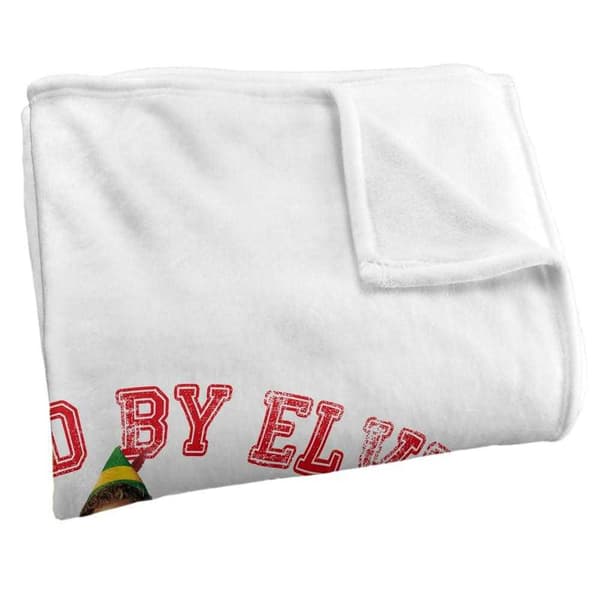 Elf Raised By Elves Soft Touch Christmas Blanket