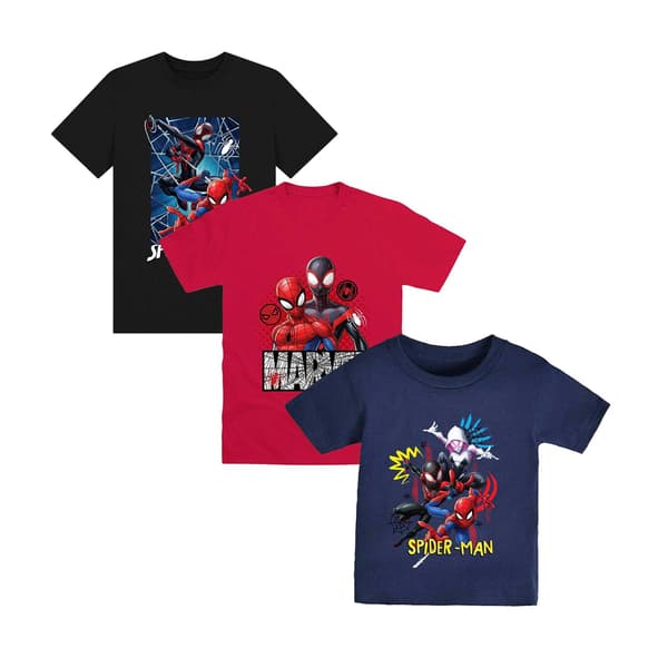 Spider-Man T-shirt för barn/ungdomar (3-pack)