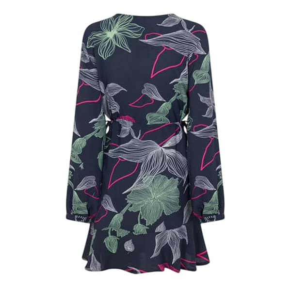 Vero Moda Dam Jane Blommig Omlottklänning