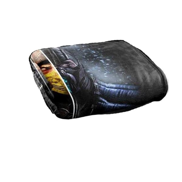 Mortal Kombat Subzero Scorpion Soft Touch Blanket