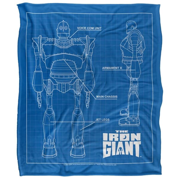 The Iron Giant Giantschematic Throw