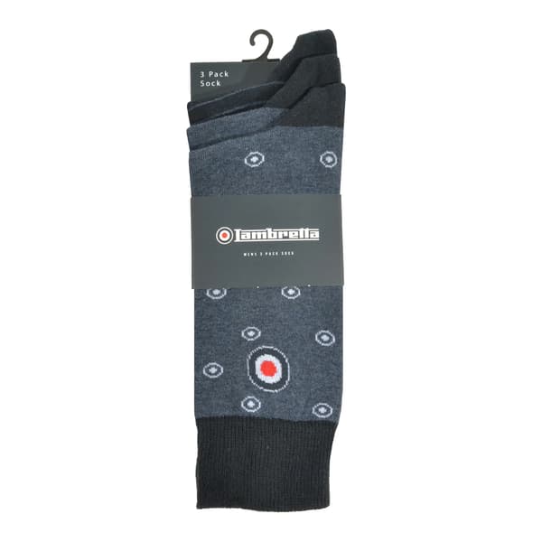 Lambretta Herrstrumpor Target (3-pack)