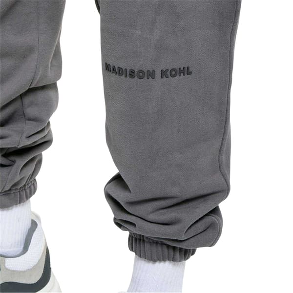 Madison Kohl Joggingbyxor i bomull med logotyp för män