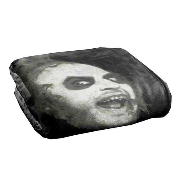 Beetlejuice Large Face Soft Touch Blanket