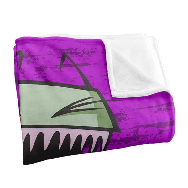 Invader Zim Silky Supersoft Blanket