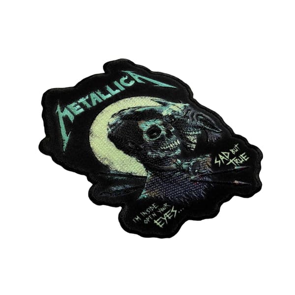 Metallica Sad But True Woven Patch