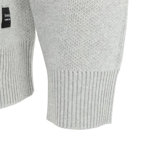 Firetrap Herr Stickad Bomullströja med Rund Hals