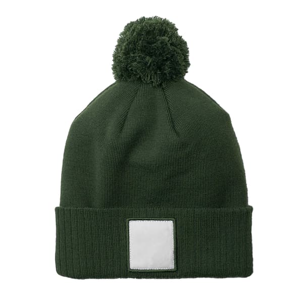 Beechfield Pom Pom Appliqué Patch Mössa