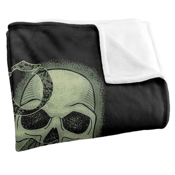 Harry Potter Morsmordre Gothic Soft Touch Blanket