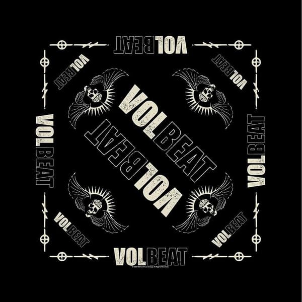 Volbeat Logo Cotton Bandana