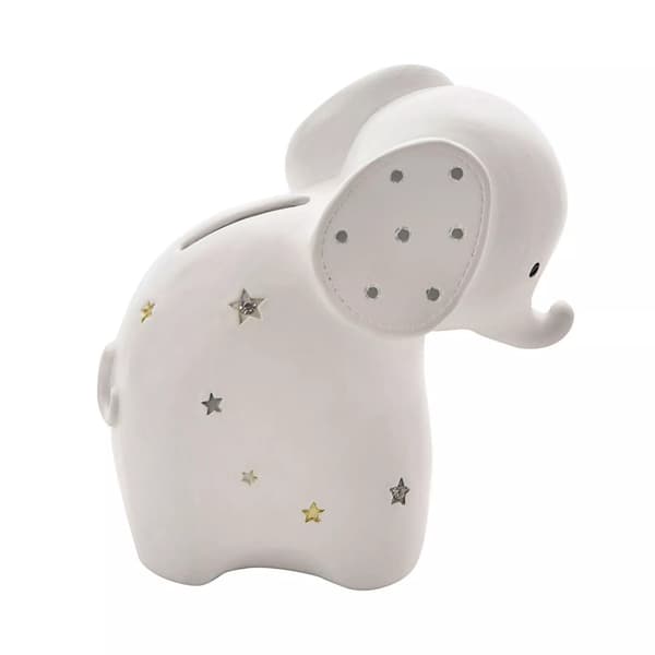 Bambino Spargris i Elefant Resin