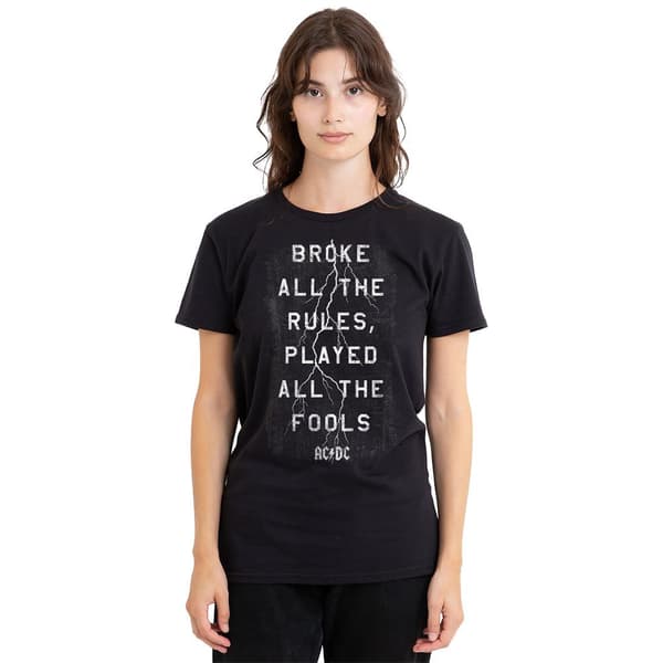 AC/DC Unisex aikuisten Struck T-paita