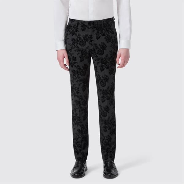Twisted Tailor Herr Fleet Blommig Smala Byxor
