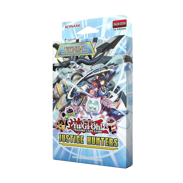 Yu-Gi-Oh! Justice Hunters Booster Pack Box